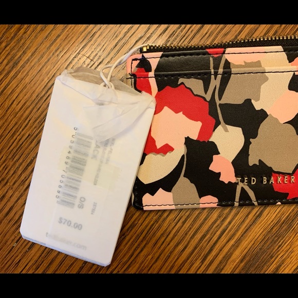 NWT Ted Baker London Felixxa Zip Card Holder - Picture 8 of 9